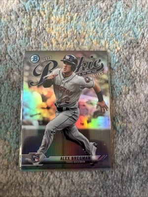 2017 Bowman - Chrome Roy Favorites Alex Bregman #ROYF-3 (RC) - Image 1 of 2