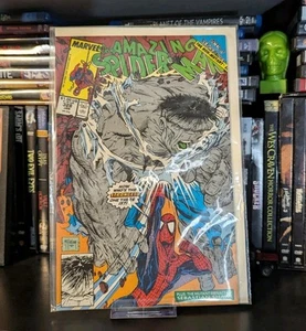 The Amazing Spider-Man #328 1990 Marvel vs The Hulk Todd McFarlane Cover ASM - Picture 1 of 11