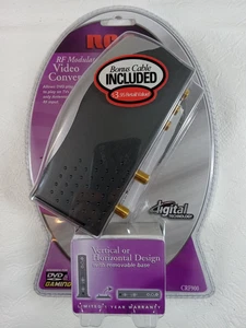 RCA RF Modulator Video Converter Model CRF900 New Sealed Gaming Bonus Cable - Picture 1 of 6