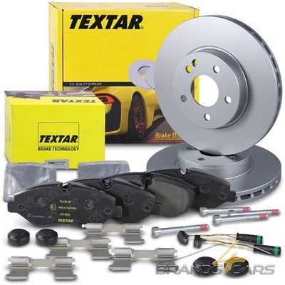 TEXTAR BREMSSCHEIBEN +BELÄGE VORNE FÜR MERCEDES VIANO VITO V-KLASSE CAMPER W447