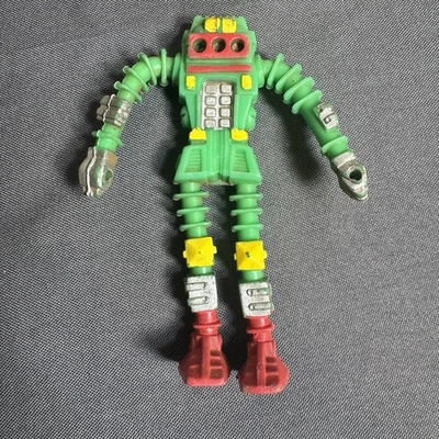 Vintage 1985 Arco Robot Zone Bendy Bendie Rubber Figure Hong Kong  - Image 1 of 4