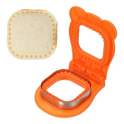 Crustless Sandwich Cutter, Square Shape(Orange) - Image 1 of 4