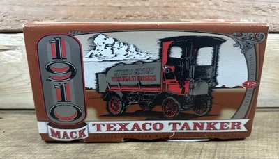 1910 MACK TEXACO TANKER COIN BANK DIE CAST By ERTL in 1995 NEW IN BOX VINTAGE - Image 1 of 3