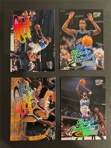 1998-99 Fleer Ultra Cleveland Cavaliers Team Set 4 Cards - Picture 1 of 1
