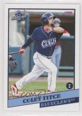 2018 Choice Lakewood Blueclaws Colby Fitch #08 - Image 1 of 2