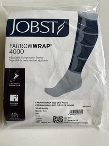JOBST FarrowWrap 4000 Compression Wraps 30-40 mmHg Black Medium Regular READ - Picture 1 of 12