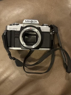 Minolta X-370 35mm SLR Camera Body As Is For Parts Or Repair - Image 1 of 4