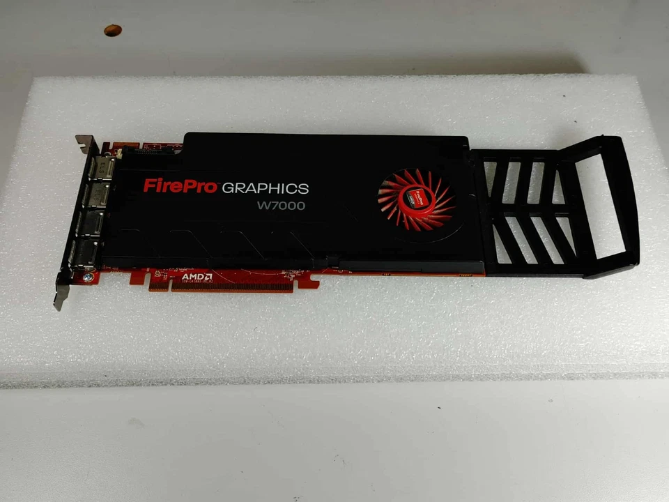 HP AMD FirePro W7000 4GB DisplayPort Graphics Card 702294-001 703482-001 - Image 1 of 4