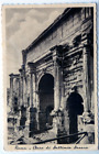 cart.519-cartolina illustrata, Roma Arco di Settimio, viaggiata 1938