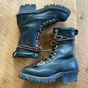 Whites Hathorn Explorer Stiefel Feuerwehr schwarz Leder Damengröße 6 1/2 B - Bild 1 von 14