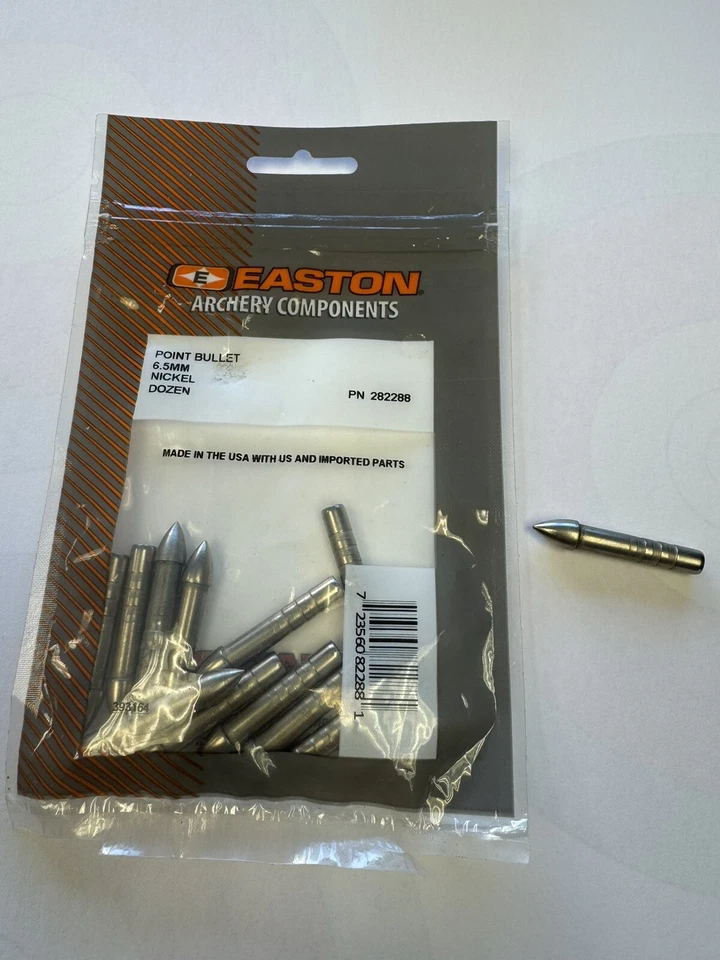 Eastonarchery Arrow Components 6.5 100 Grain Glue In Bullet Point - Image 1 of 1