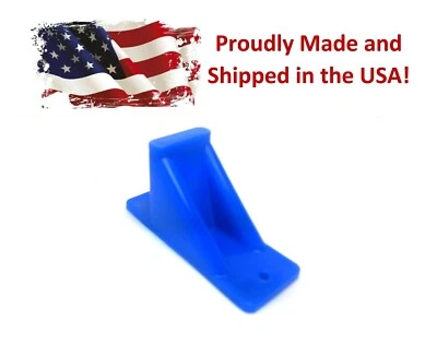 JSP MANUFACTURING® Blue Plastic Roof Mini Snow Ice Guard - 1 Pack | Stop Sliding Snow Stop Buildup