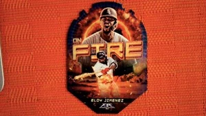 2022 Topps Fire En Fuego #EF-11 Eloy Jimenez - Picture 1 of 2