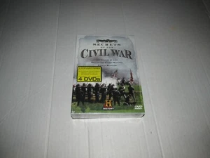 History Channel Presents Secrets Of The Civil War DVD 2008 4-Disc Set Military - Foto 1 di 3