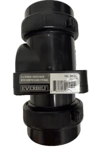 Everbilt THD1026 2 Zoll Schwerlast Abwasserpumpe Rückschlagventil mit Klemmverschraubungen - Bild 1 von 9