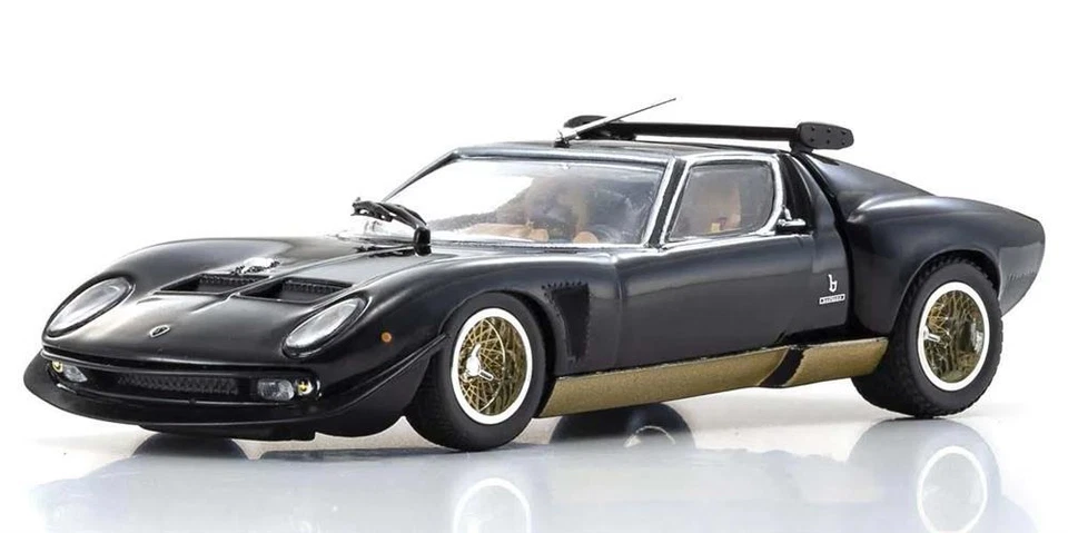 1 43 KYOSHO Lamborghini Miura Svr 1970 Black KY03203BKG