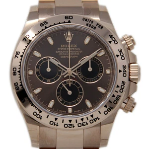 Rolex New Daytona 116505chobki 40mm Gold Chocolate Box/Papers/5YrWarranty #RL524 - Picture 1 of 5