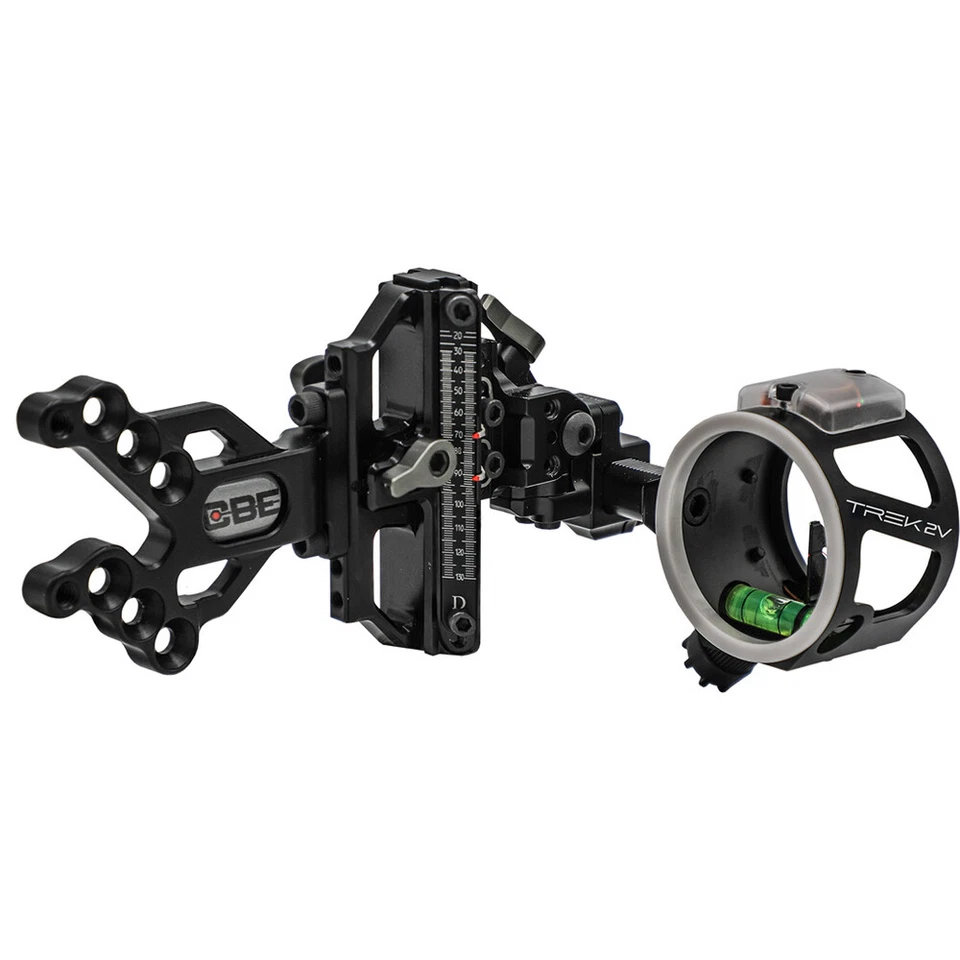 CBE Trek Vertical Pin 2 Pin Bow Sight .010 LH (CBE-TKS-VP-2-LH-10)