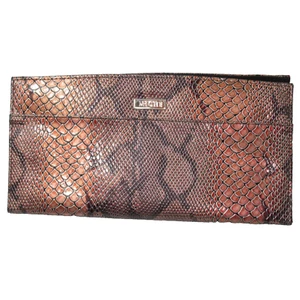 Miche Classic Jen Copper Brown Reptile Skin Print Cover Shell Bag Purse - Picture 1 of 11
