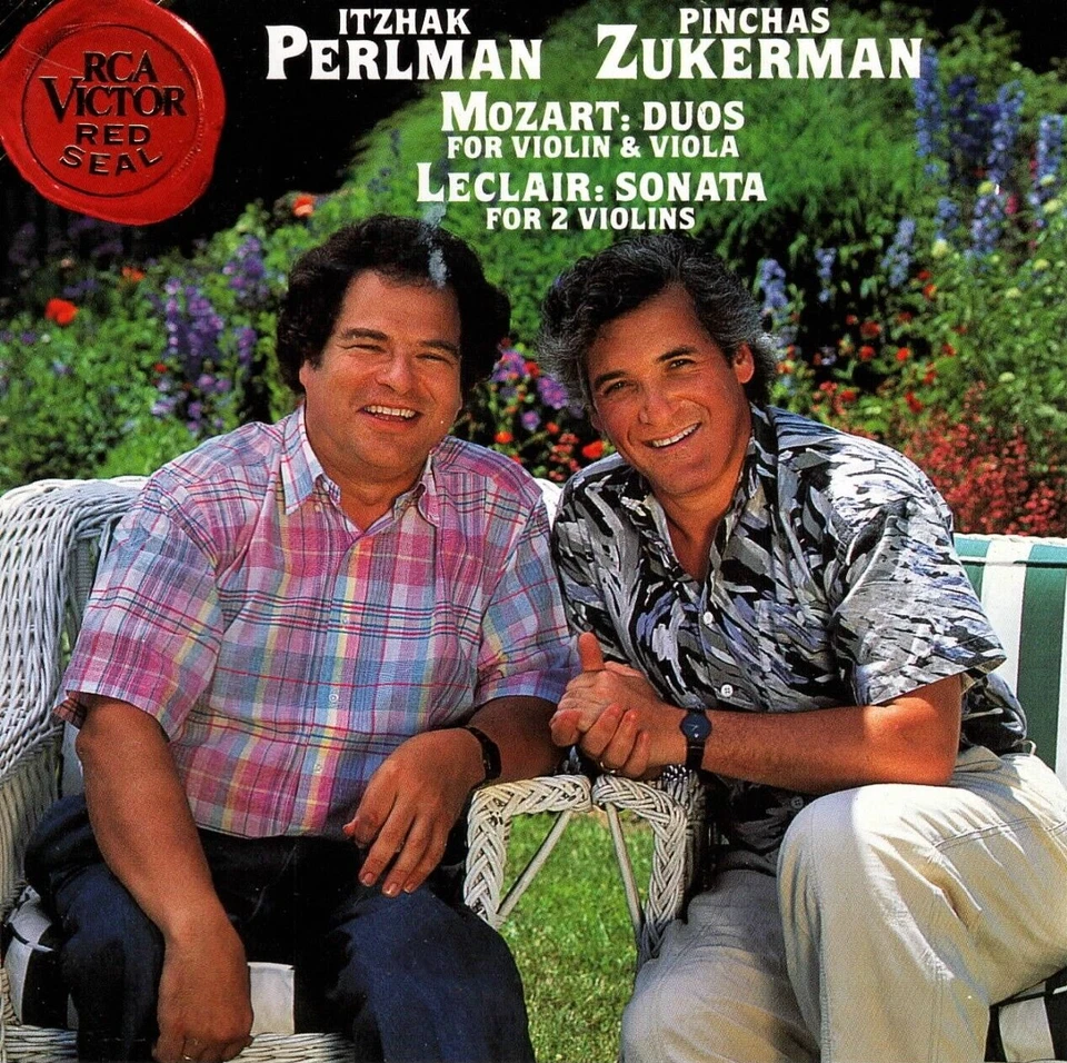 Mozart Leclair DUOS Perlman Zukerman | exzellent (C7028) - Bild 1 von 3