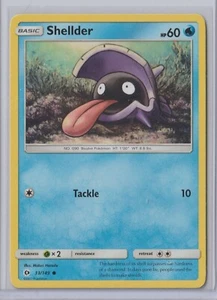 Pokémon Sun & Moon 2017 SHELLDER 33/149 MINT Never Played Pack Fresh - Picture 1 of 1