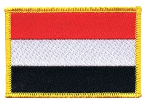 Jemen Aufnäher Flaggen Fahnen Patch Aufbügler 8x6cm - Bild 1 von 1