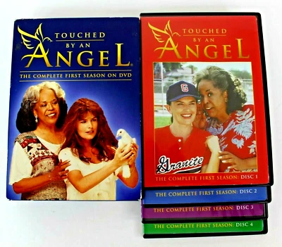 TOUCHED BY AN ANGEL  FIRST SEASON DVD BOX SET TV DRAMA SERIES ANGELS ROMY DOWNEY - Изображение 1 из 4