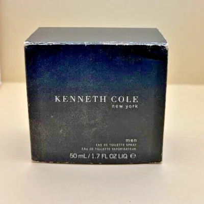Kenneth Cole New York 1,7 oz / 50 ml eau de toilette spray para hombre en caja antigua Foto 1 de 2