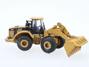 Norscot H0 Modellauto Baufahrzeug Radlader Caterpillar 966G Serie II gelb 1:87 - Bild 1 von 5