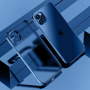 For iPhone 13 Pro/13 Pro Max Case Matte Plating Cover Anti-Spy Screen Protector - Picture 1 of 18