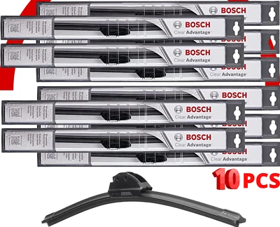 Juego de 10 piezas escobillas limpiaparabrisas Clear Advantage Bosch 13CA" delanteras izquierda y derecha Foto 1 de 2