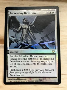 FOIL Increasing Devotion - Dark Ascension - Picture 1 of 4