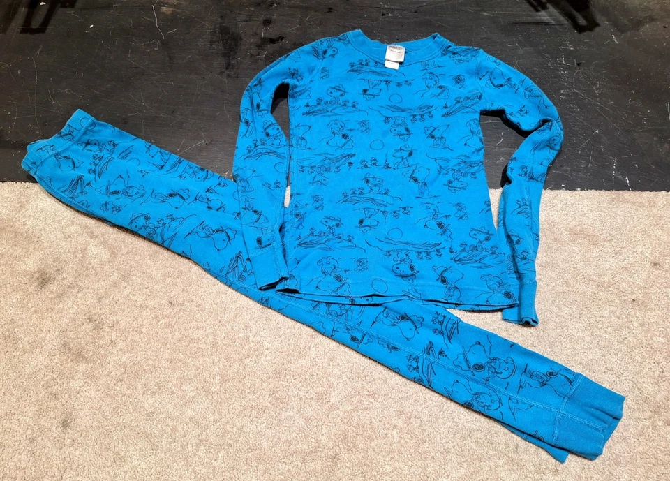 汉娜·安德森 PEANUTS SNOOPY BOYS Two-PIECE PAJAMAS US 10 — 第 1/1 张图片