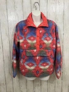 Billabong Damen Kunstfell Adventure Division Switchback Pullover Größe Small Neu mit Etikett - Bild 1 von 7