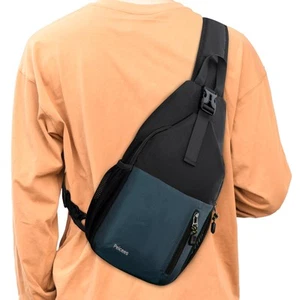 Sling Bag Crossbody Backpack For Men Women Hiking Waterproof Travel Shoulder ... - Picture 1 of 8