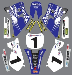 Graphics for YZ 250 YZ250 1996-2001 Decals Mazda McGrath replica - Picture 1 of 1