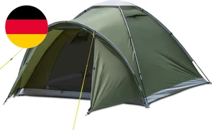 Campingzelt Mit Vorraum, Zelte Camping Zelt Für 2-4 Person, PU5000 Wasserdichte  - Bild 1 von 12
