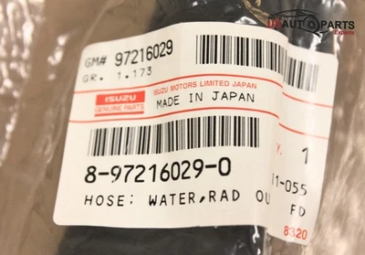 Genuine ISUZU - Radiator Hose Outlet (Lower) For NPR NQR NPR-HD 4HE1 4.8L 99-04 - Image 1 of 4