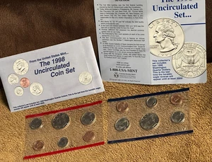 1998 - P & D - U.S. Uncirculated Coin Set - OGP - Picture 1 of 9