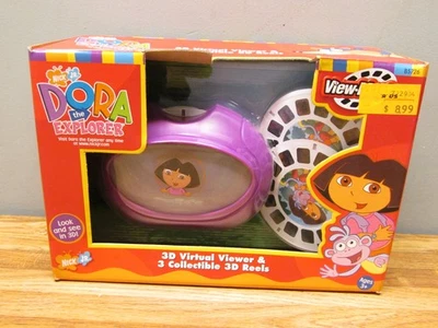 2003 DORA THE EXPLORER View-Master 3D Virtural Viewer & 3D Reels New Sealed - Image 1 of 4