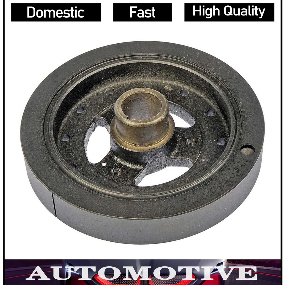 Polea de manivela equilibradora armónica Dorman para camioneta Chevy GMC 4,3 L 5,7 L Foto 1 de 2