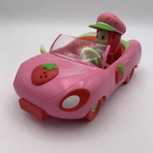 Strawberry Shortcake Pink Berry Sweet Roadster Cabrio Auto & 3" Puppe 2008 - Bild 1 von 7