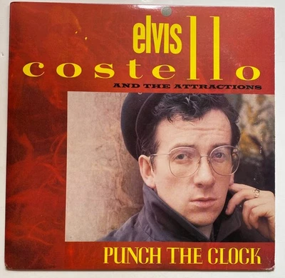 Elvis Costello And The Attractions Punch The Clock LP 1983 FC 38897 Foto 1 de 4