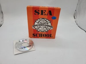 Sea School Naval Space Command Game CD-ROM for Mac Macintosh Big Box -VTG - Picture 1 of 7