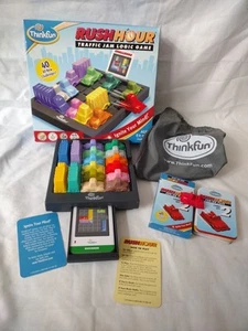 Thinkfun RUSH HOUR & EXPANSION PACK 2 Traffic Jam Logic Puzzle Game - Picture 1 of 7