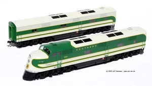 LL Proto 2000 H0 31209 - EMD E6, A+B Southern Railway #2801, #2951, NEU & OVP - Picture 1 of 6