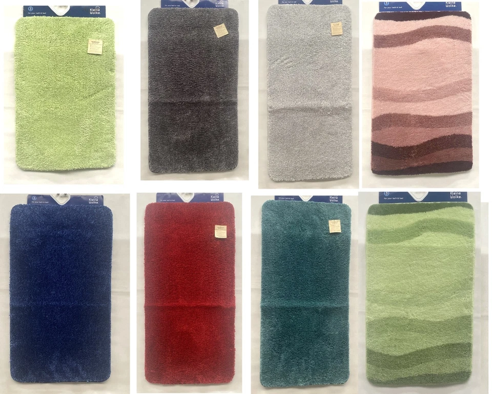 Kleine Wolke Badteppich Microfaser Badvorleger Badematte 115 x 65 cm Teppich - Bild 1 von 1