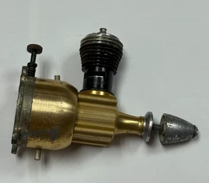Vintage COX .049 049 Golden Bee Nitro CL FF Free Flight Model Airplane Engine - Picture 1 of 2