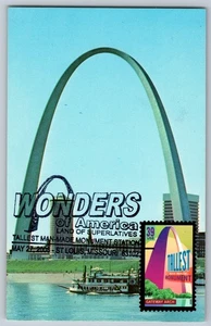 #4044 Wonders of America Gateway Arch Maxi Card w/Pictorial Cancel - Picture 1 of 2