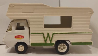 Casa rodante Tonka Winnebago cámper vintage años 70 con puerta trasera abierta - coleccionable 55250 Foto 1 de 4